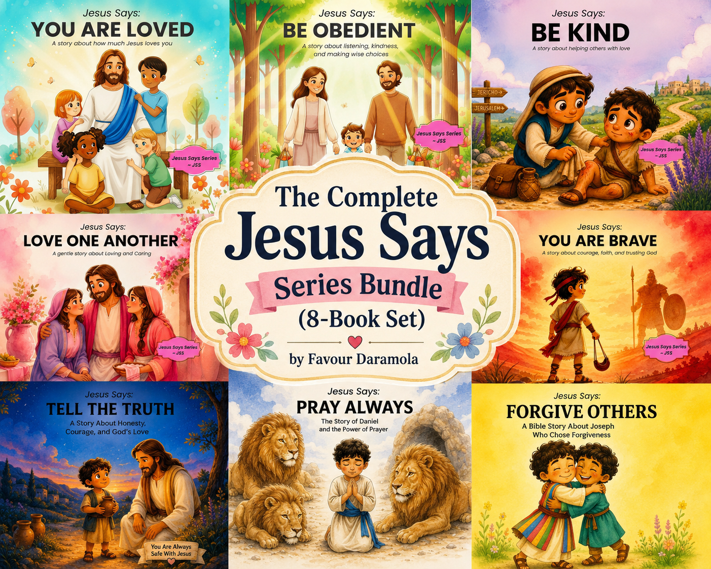 ChatGPT Image May 31, 2026, 04_40_20 AM The Complete Jesus Says Series Bundle (8-Book Set) - Image 1