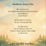 Jesus Says: BE OBEDIENT - Image 6
